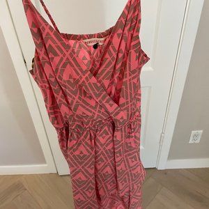Rebecca Taylor Batik Print Wrap Dress Size 0